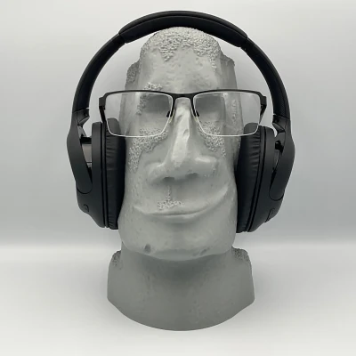 Tượng Moai Để Kính & Tai Nghe || Đầu Phục Sinh || Giá Đỡ Tai Nghe Độc Lạ || Màn Hình Công Nghệ