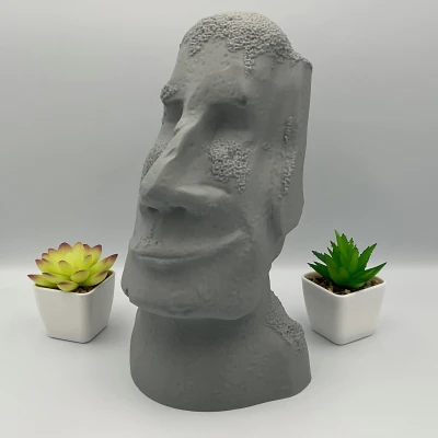 Tượng Moai Để Kính & Tai Nghe || Đầu Phục Sinh || Giá Đỡ Tai Nghe Độc Lạ || Màn Hình Công Nghệ