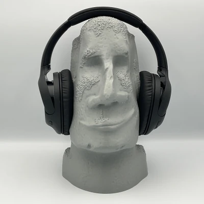 Tượng Moai Để Kính & Tai Nghe || Đầu Phục Sinh || Giá Đỡ Tai Nghe Độc Lạ || Màn Hình Công Nghệ