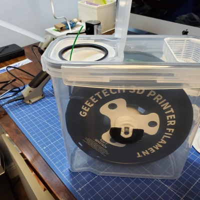 Hộp chống ẩm đa hướng - Kèm ngăn chứa hút ẩm, không cần bạc đạn & đo đạc!