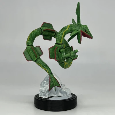 Mô hình Rayquaza - Rồng Thần Bầu Trời