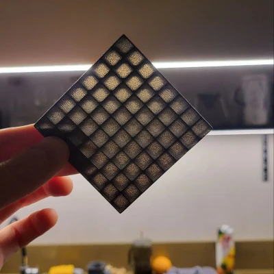 Tấm khuếch tán LED Matrix 8x8 WS2812 cho xe đua mô phỏng, đèn và cờ