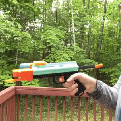 Wildstyle - Súng lục Shotgun Nạp Vỏ (Tự làm Nerf)