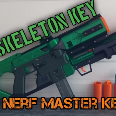 Skeleton Key - Master Key Silly Shell cho Nerf