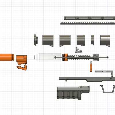 Skeleton Key - Master Key Silly Shell cho Nerf
