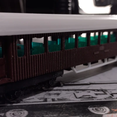 Toa xe khách "Phần Lan" H0 1:87 dễ in