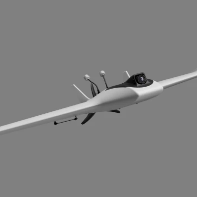 RAVEN - Máy bay Cánh Delta in 3D bởi Yantr