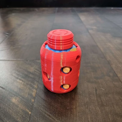 Lựu Đạn Nửa Dart Nerf Dùng Dây Chun