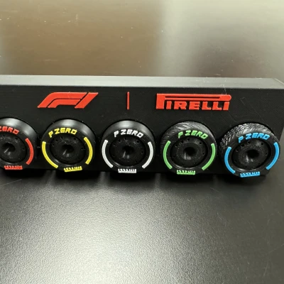F1 Tire - Kệ Trưng Bày Bánh Xe