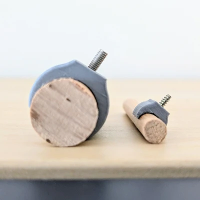 Kẹp Gắn Thanh, Ống và Thanh Tròn Có Lỗ Vít