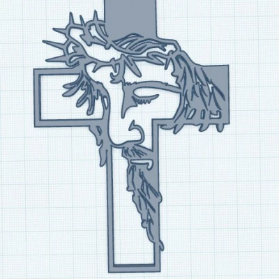 Mô hình Chữ Thập Mặt Chúa Giê-su