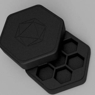 Hộp Đựng Xúc Xắc Lục Giác Cho D&D