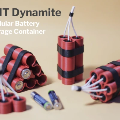 Hộp Đựng Pin TNT Dynamite: Mô-đun