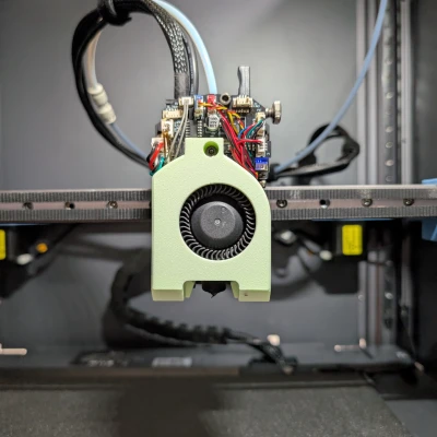 Kẹp quạt Atomic cho toolhead kiểu SV08 Bambu [12g] Tương thích Eddy