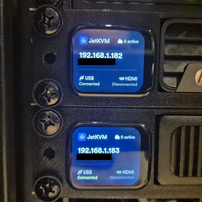 Giá đỡ rackmount 10 inch cho HP Elitedesk và Prodesk kèm JetKVM