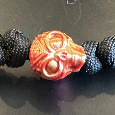 Hạt Paracord Hình Đầu Lâu Người Ngoài Hành Tinh Ướp Xác