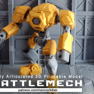 BattleMech - Cyclops (Mô Hình Robot Chiến Đấu)