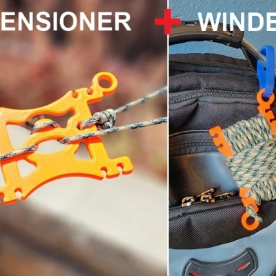 #0168 Máy Cuốn Dây Dù + Tăng Đơ