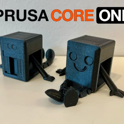 Mô hình Flexi Buddy Prusa Core One (khớp nối - MMU - không support!)