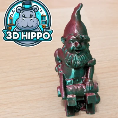 Ông Lùn Làm Vườn (Garden Gnome) - Mô hình 3D Scan