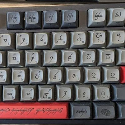 Keycap "Chúa tể những chiếc nhẫn" - Đầu Sauron