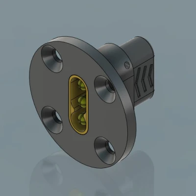 Khung gắn đầu nối đực MR-30