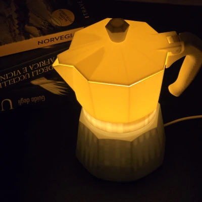 Đèn Moka - Mô hình in 3D độc đáo
