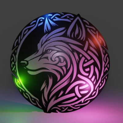 Tranh Sói Nghệ Thuật