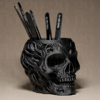 Cái Hộp Đựng / Organizer Hình Đầu Lâu