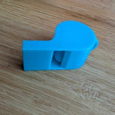 Còi Triller, Trillerpfeife có tay cầm in liền