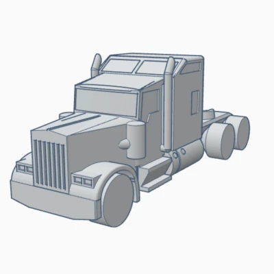 Xe Tải Kenworth Mini Có Giường Ngủ