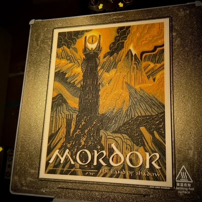 Mordor HueForge (Chúa tể những chiếc nhẫn) Chỉ cần 3 lần dừng/thay màu!