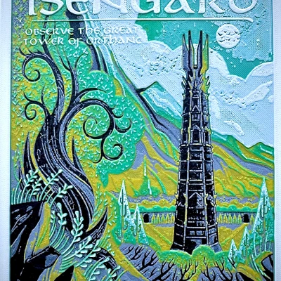 Isengard (Lord of the Rings) HueForge