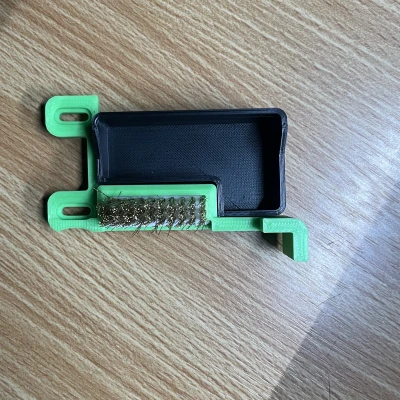 Voron 2.4: Khay vệ sinh đầu phun kèm bộ chặn mặt bàn