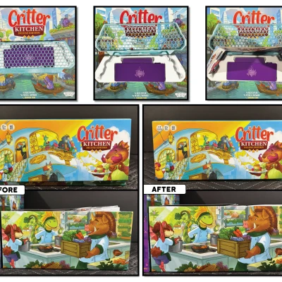 Nắp Khay Người Chơi Critter Kitchen (Phiên Bản Deluxe)