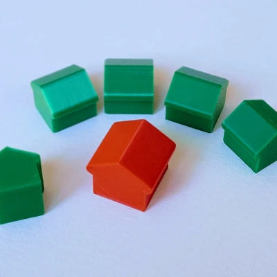 Monopoly - Nhà và Khách sạn Kiểu Gốc