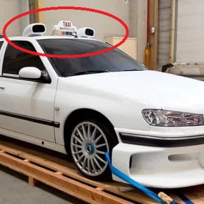 ỐNG LẤY GIÓ MÁI XE PEUGEOT 406 KIỂU TAXI