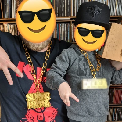 Dây Chuyền Tê Giác Vàng Siêu Bố & Siêu Mẹ