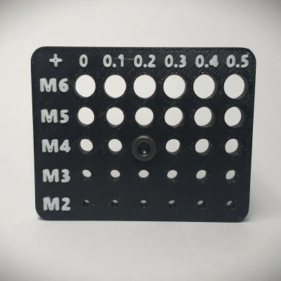 Thước Đo Dung Sai Ốc Vít M2-M6