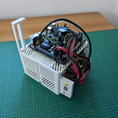 Khung PC mở / Bàn kiểm tra cho bo mạch chủ mini ITX, PSU ATX hoặc SFX