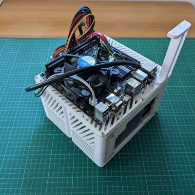 Khung PC mở / Bàn kiểm tra cho bo mạch chủ mini ITX, PSU ATX hoặc SFX