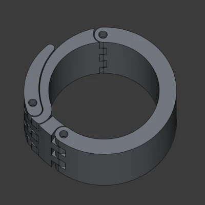 Kẹp ống in liền, tùy biến hoàn toàn