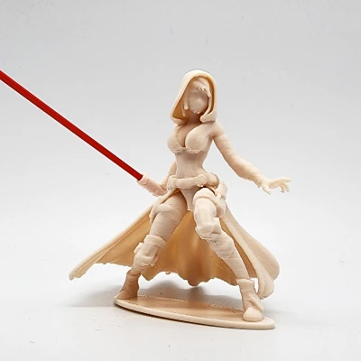 Mô hình Nữ Sith cầm Đèn Pin bằng Filament