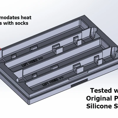 Hộp Đựng Cứng Bộ Đùn MK4 / XL / Core One Nextruder - Có Choàng (4x)