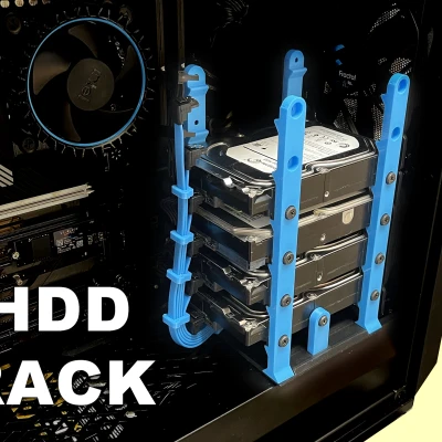 Giá đỡ / Khay / Kệ cho Ổ cứng 3.5" (6 ổ)