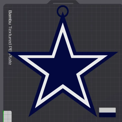 Logo Dây Chuyền Khổng Lồ Dallas Cowboys