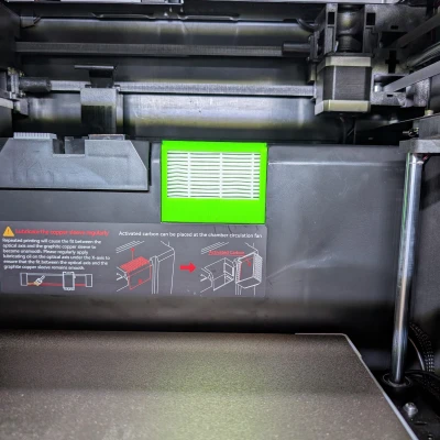 Hệ thống lọc tiên tiến Qidi Plus 4