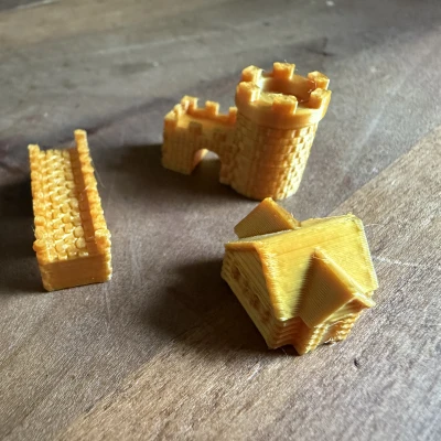 Bộ Quân Catan: Thành Phố, Đường, Nhà