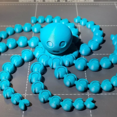 Bạch Tuộc Dễ Thương Khớp Nối Cử Động