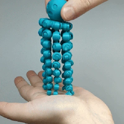 Bạch Tuộc Dễ Thương Khớp Nối Cử Động